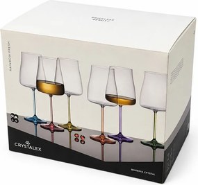 Crystalex poháre Rainbow fresh 600 ml 6 ks