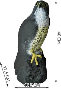 ISO Odpudzovač holubov a vtákov Sokol 40 cm, čierny, 6240