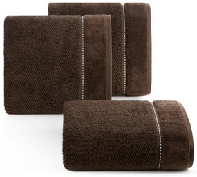 BAVLNENÝ UTERÁK SALADO 70X140 CM HNEDÁ