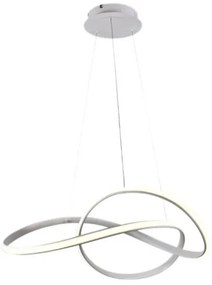 Brilagi - LED Stmievateľný luster na lanku COSMOWAVE LED/70W/230V 3000-6500K biela + DO