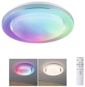 Paulmann 70546 - LED RGBW/22W Stmievateľné stropné svietidlo RAINBOW 230V + DO