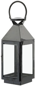 Designový chrómový lampáš MSL3025BLACK - čierny (15x14x40cm) - moderný štýl