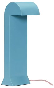 Modrá LED stmievateľná stolová lampa (výška 34 cm) Soothe – Hübsch