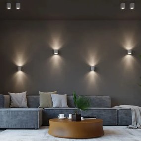 Sollux SL.0488 - Bodové svietidlo ORBIS 1xGU10/10W/230V betón