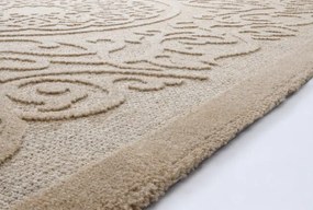 Koberec Agnella Noble Klaro tmavobéžový