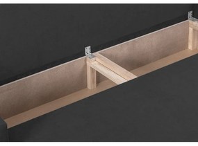 Rozkládací pohovka DELLA Černá