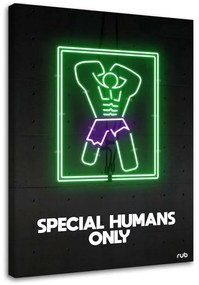 Gario Obraz na plátne Hulk neon - Rubiant Rozmery: 40 x 60 cm