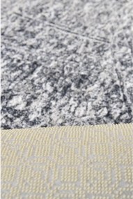 Sivá kúpeľňová predložka ø 100 cm Evidence – Foutastic