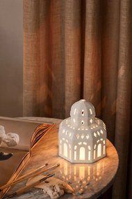 Stojan na čajovú sviečku URBANIA TIVOLI GLASSALEN biela, Kähler
