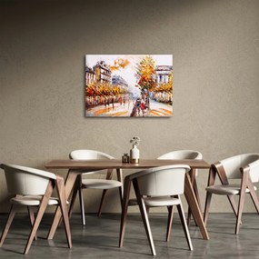 Obraz - Ulica v Paríži (70x50 cm)