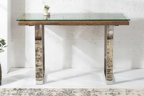 Euphoria Barracuda – konzolový stolík z teakového dreva 120 cm