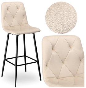 Barová stolička KINGSTON béžová