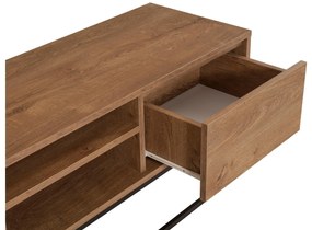 Súprava nábytku do obývačky Ponake 1 (orech + čierna) . Vlastná spoľahlivá doprava až k Vám domov. 1094091