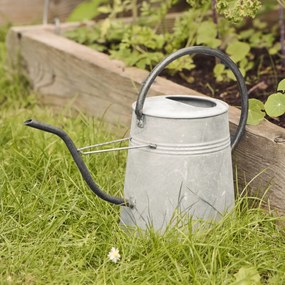 Ib Laursen Kovová krhla na polievanie Grey / Black 2,3 l