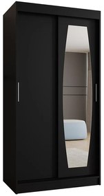 Skriňa Rossa 100 čierna