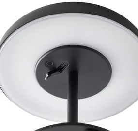 Nordlux - LED Solárna lampa ELMER LED/2W/3,7V IP44 čierna