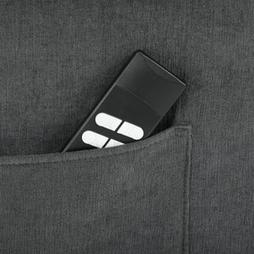 Polohovacie kreslo sivé, elektrické TV-7072 GREY2