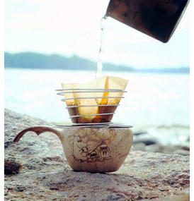 Hrnček kuksa Kupilka Moomin 0,21l, hnedý