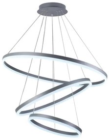 LED Stmievateľný luster na lanku LED/125W/230V 3000-6500K + diaľkové ovládanie
