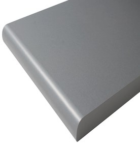 Kuchynská linka Belini Premium Full Version 300 cm biely mat  s pracovnou doskou ROSE