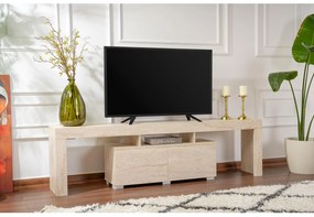 TV stolík/skrinka Endlava (travertín). Akcia -23%. Vlastná spoľahlivá doprava až k Vám domov. 1107759