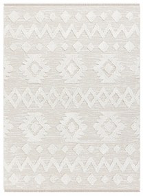 Kusový koberec Form krémový 136x190cm