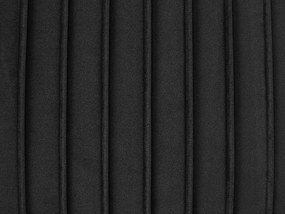 Lavica PETERSNE (textil) (čierna). Vlastná spoľahlivá doprava až k Vám domov. 1019116