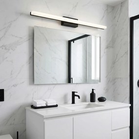 Toolight Toolight, LED nástenné svietidlo 80 cm, 13W, 1000lm, 4000K, APP1856-1W, čierna, OSW-66009