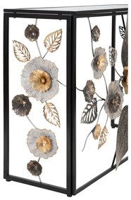 Čierny konzolový stolík 42x112 cm Glam Dark – Mauro Ferretti