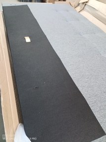 AKCIA Sivá dvojlôžková posteľ ASCOT 160 x 200 cm II. akosť