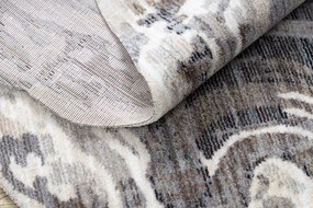 Moderný koberec TINE 75426B Peň stromu, krémovo/sivý