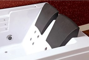 Terra Hydromasážna vírivá vaňa Fenix 606AH 180x120 s ohrevom vody, pravá