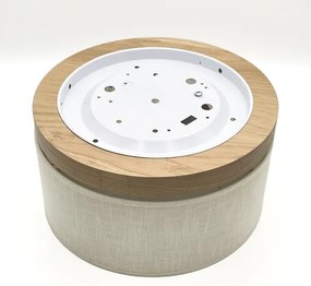 Brilagi - LED Stropné svietidlo BELLADONNA 1xE27/15W/230V pr. 30 cm krémová/dub