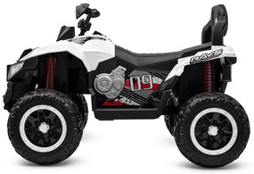 Detská elektrická štvorkolka Baby Mix RAVE 4x4 biela