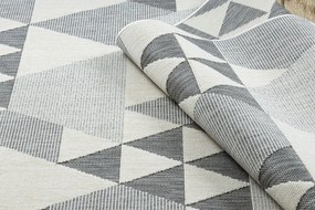 Koberec SPRING 20409662 trojuholníky Sisalový -  krémový