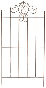 2x Mriežka na popínavé rastliny Paula - 180 x 85,5 cm - Hnedá antik