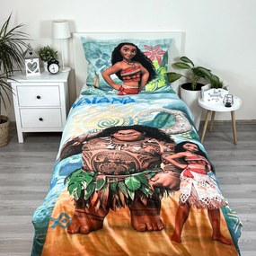 Jerry Fabrics Bavlnené obliečky 140x200 + 70x90 cm - Vaiana 02
