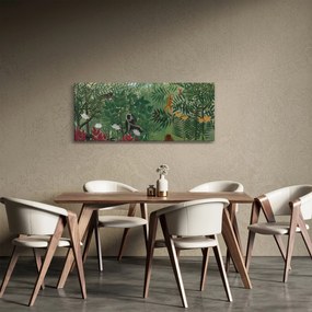 Obraz - Henri Rousseau, Tropical Forest with Monkeys, reprodukcia (120x50 cm)