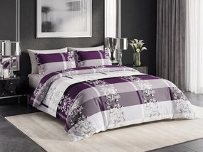 Polybavlnené obliečky LUXURY fialové Rozmer obliečky: 70 x 90 cm | 140 x 200 cm