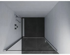 Mexen Pretoria, sprchové dvere do otvoru 75 x 190 cm, 6mm číre sklo, chrómový profil, 852-075-000-01-00-D