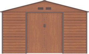 G21 Záhradný domček 340 × 382 × 205 cm (hnedá)