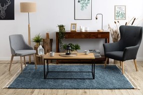 Dywany Łuszczów, AKCIA: 120x170 cm Kusový koberec Berber 9000 blue, modrá, obývacia izba