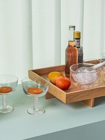Hübsch Pohár na šampaňské / pohár Clink Clear
