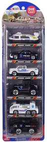 Lean Toys Sada Policajných vozidiel 1:64