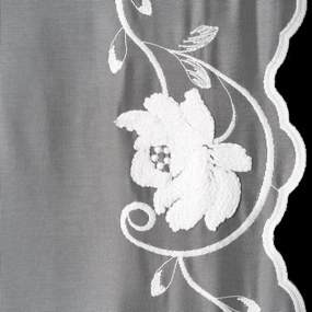 ZÁCLONA NA PÁSKE LETI, SADA 2 KS 140X270 CM KVETY
