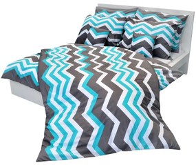 Bavlnená saténová posteľná bielizeň 70x90/140x200 191