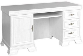 Písací stôl Kora KB biely