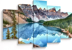 Obraz - Moraine lake (150x105 cm)