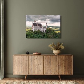 Obraz - Zámok na skalách (90x60 cm)