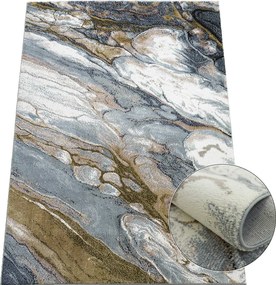 BE Koberec Microsofty 8302 MULTI – viacfarebný obdĺžnikový Rozmer: 80x150 cm